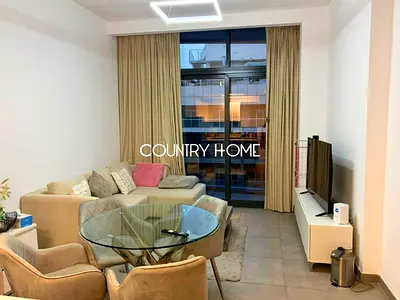 High-Floor 1BR | Semi Furnished Living