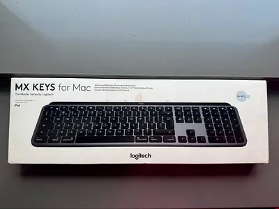 Logitech MX Keys for Mac — Wireless Illuminated Keyboard - Open Box