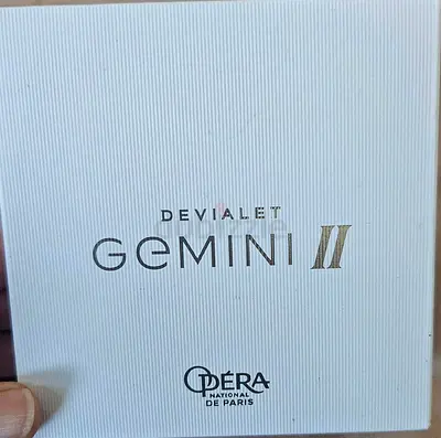 Devialet Gemini II True Wireless Earbuds (boxed) - White