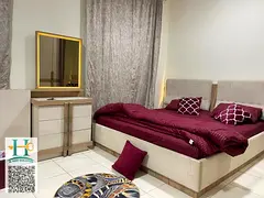 Fully furnished studio in Ajman Al Nuaimia 1 Kuwait Street, monthly rent only 2800 dirhams, includin