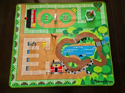 Melissa  Doug Play Horse Rug - perfect Condition