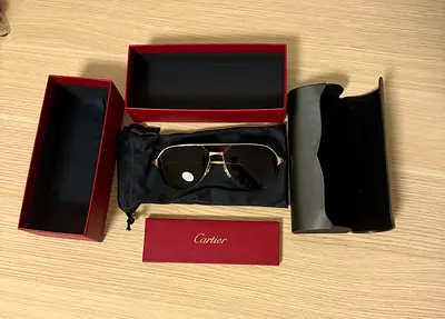 Cartier santos sunglasses