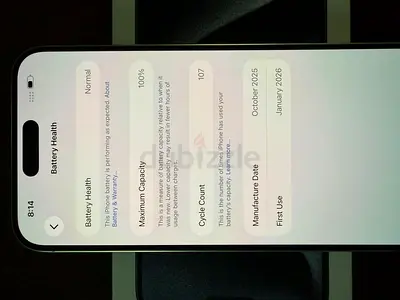Iphone 15 Pro Max White Titanium 256GB