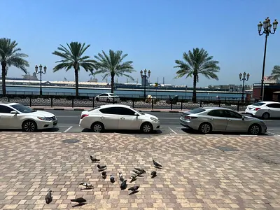 محل 900 قدم في المجرة على الكورنيش مباشرة صف أول، مساحة كبيرة، بدون تأمين، الإيجار 80,000 قابل للتفاوض، موقع تجاري مميز.