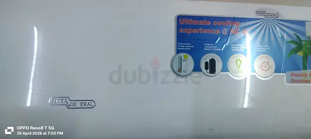 SPLIT A/C  SUPER GENERAL 3TON FOR SALE