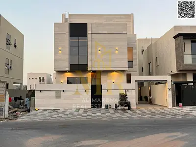 Luxury villa with mosque view and private pool in Al Bahia, price includes registration fees