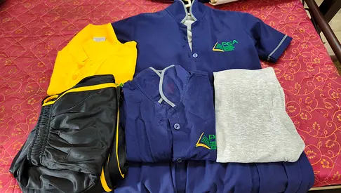 Pakistani school Dubai grade 1 Uniforms Bundle – Tops, Pants and Sports (Used)