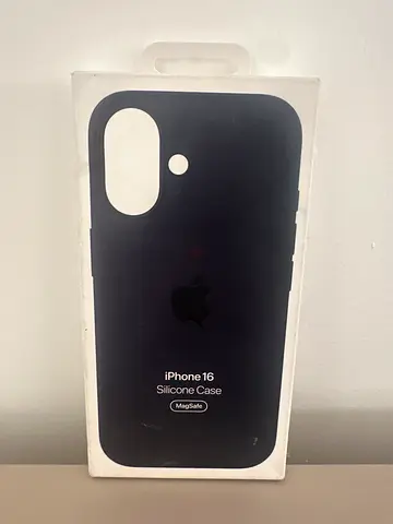 Apple iPhone 16 Silicone Case (Midnight) - New in Box