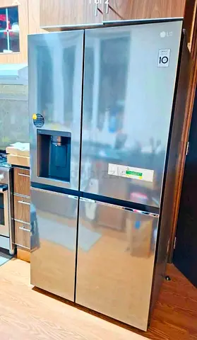 LG ThinQ With WiFi Connect Side by Side Fridge Freezer. With water dispenser Ato ice maker