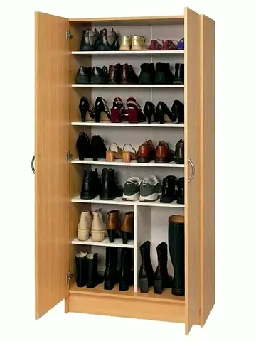 Shoe Cabinet with Double Doors