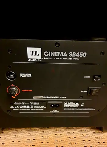 JBL Cinema SB450 Subwoofer only- Good Working Condition
