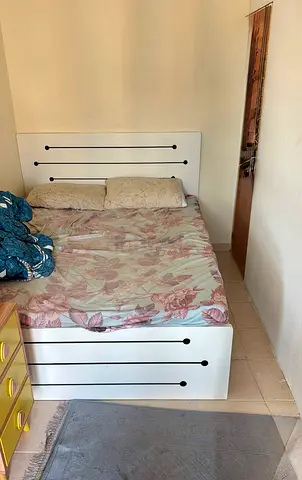Queen size bed, and mattress for sale