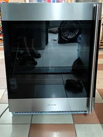 Smeg Built in 40 Bottles Wine Fridge for sale Smeg , Size 800x595x625, model CVI338LX3