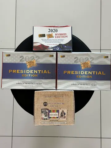 Lot of 4 Limited Edition Hostory Boxes — New/Sealed