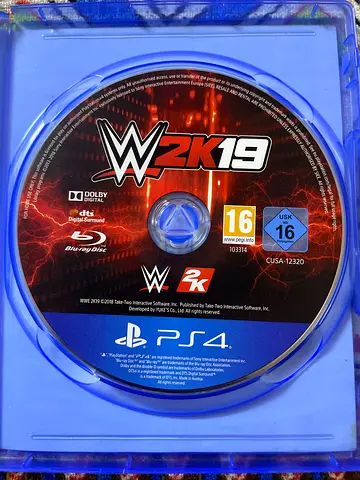 WWE 2K19 (PS4) - full box