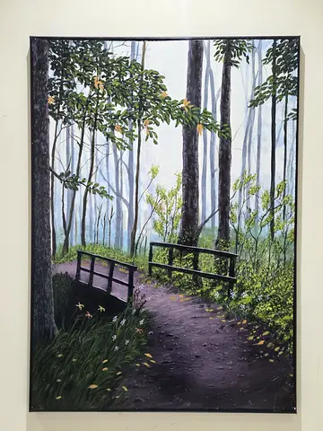 Original Forest Serinity Painting — Acrylic on Canvas