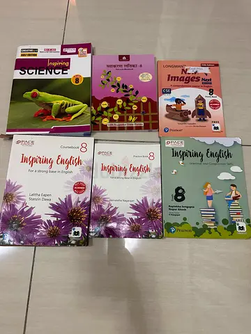 India Internation school grade 8 book for sale