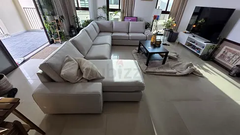 Selling brand new condition ikea kivik Ushape sofa Beige