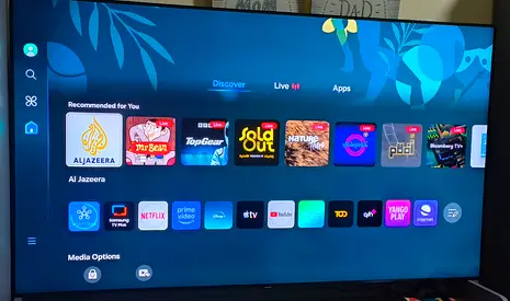 Samsung 65inch Smart 4K UHD crystal Tv