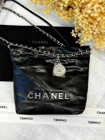 Black Chanel 22 Mini bag