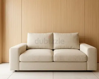VIMLE Comfortable 2-Seater Beige Sofa -bed Good Condition