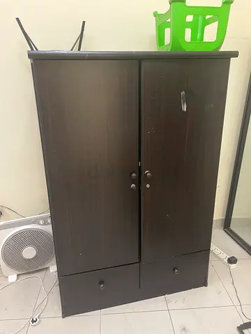 Wooden 2 door cupboard