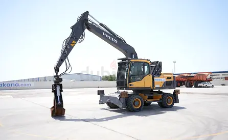 2014 Volvo EW160D wheel excavator