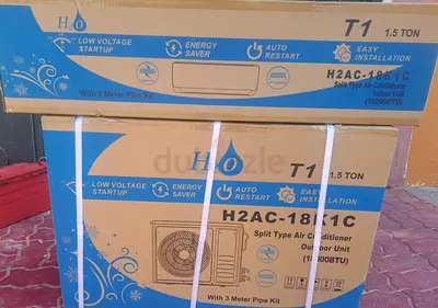 Brand new H2AC 1.5 Ton Split Air Conditioner - Boxed Outdoor  Indoor Unit
