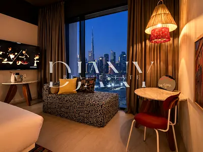 Luxury Hotel-Branded Residence | Burj & Canal Views | Furnished | Genuine