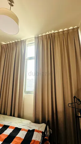Beige Full-Length Bedroom Curtains - Set of Drapes (Ready to Install)- Curtains–3mX2.8m (6 pieces)