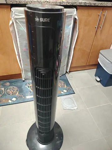 Sure tower fan — used, working condition