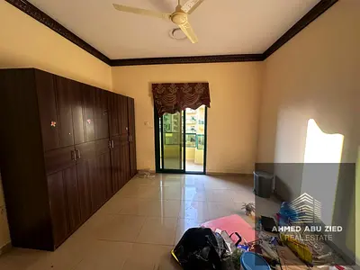 Largest two-bedroom apartment with a living room for annual rent in Ajman, Al Rashidiya 2. Features