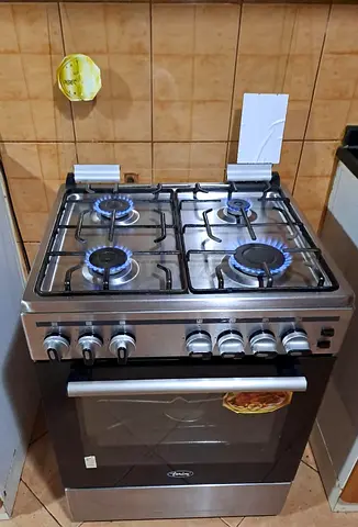 Terim Tergc6064St Gas Cooking Range 60CM Terim Gas Cooker | 4 Burners | Stainless Steel