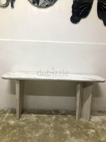 Console with Marble Top