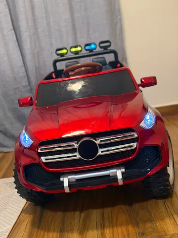 Red Electric Ride-On Toy SUV for Kids — Good Condition