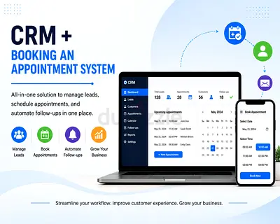 CRM + Booking An Appointment System