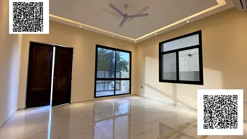 ملحق فيلا دور ارضي للايجار السنوي بعجمان المويهات