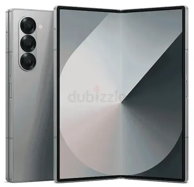 Samsung Galaxy Z Fold-6 Foldable Phone — Silver, Triple Rear Cameras