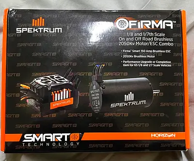 Spektrum Firma 2050Kv Brushless Motor  Smart 150A ESC Combo (1/8  1/7 Scale) - New/In Box