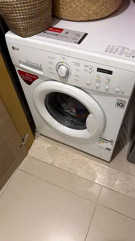 LG front load washing machine 7kg