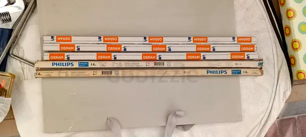 Lot of Fluorescent and LED Tube Lights (Philips  Osram) - New