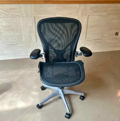 We are selling Herman Miller Aeron chair.good condition only little use