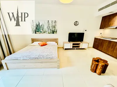 Modern Fully furnished studio with pool view// Luxury living// All Amenities