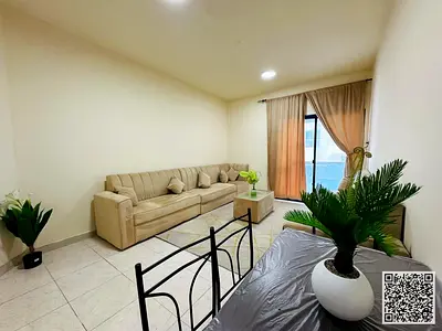 Luxury two-bedroom apartment with a living room, fully furnished with brand new, high-end furniture in a prime location. All bills and internet includ