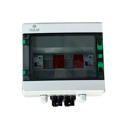Fsolar SafeConnect 2-In/2-Out AC  DC Solar Protection Box – FSPB-2S1640