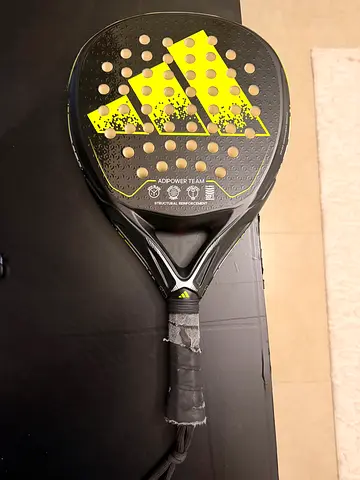 Used Adidas Padel Racket with Grip Tape - Good Condition