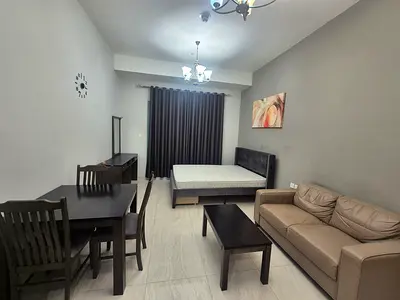 Furnished Studio // Ready to move // with Balcony //