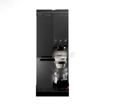 Built-in black automatic espresso coffee machine - good condition