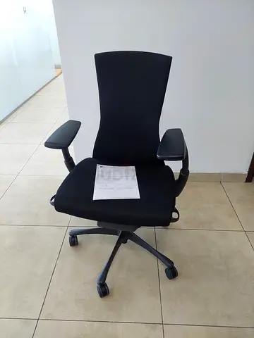 Embody Ergonomic Herman Miller Chair Full Option Black