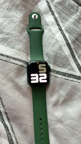Apple Watch Series (Green Sport Band) - Good Working Condition 550 AED NEGOTIABLE